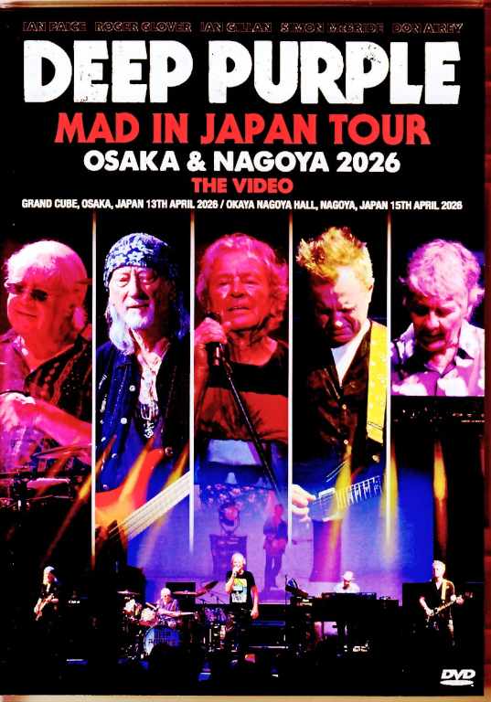 Deep Purple / Osaka & Aichi, Japan 2026 Complete