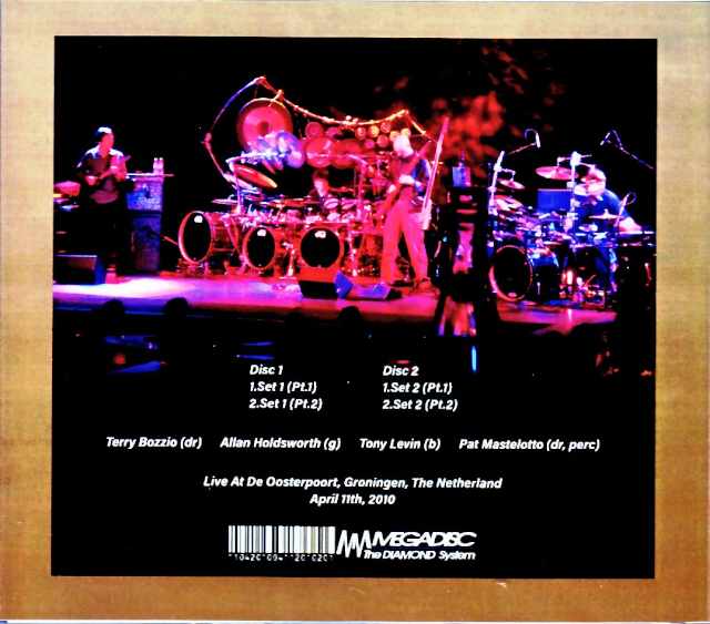 Terry Bozzio, Allan Holdsworth, Tony Levin, Pat Mastelotto / Netherlands 04.11.2010 - Image 2