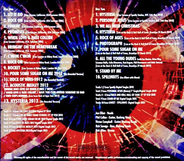 Def Leppard / Digital and Analog Singles and EPs Collection - Image 2
