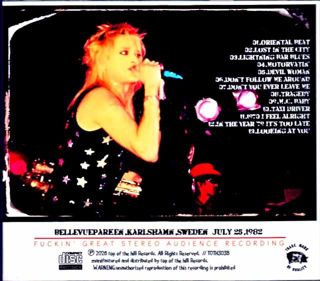 Hanoi Rocks / Sweden 07.25.1982 - Image 2