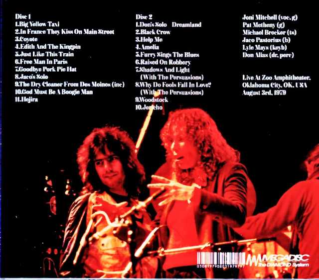 Joni Mitchell, Pat Metheny, Jaco Pastorius, Michael Brecker / OK, USA 08.03.1979 Remastered - Image 2