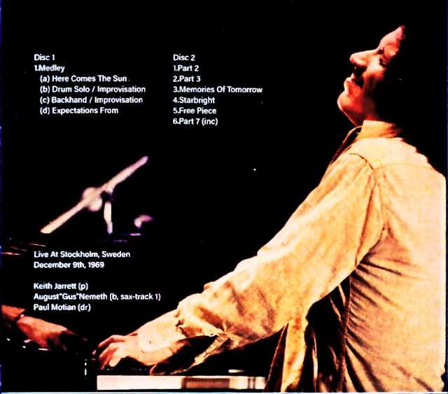 Keith Jarrett Trio / Sweden 12.09.1969 Complete - Image 2