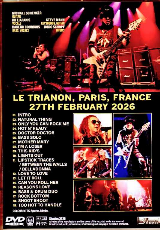 Michael Schenker / France 02.27.2026 Multi-Cam Edition - Image 2