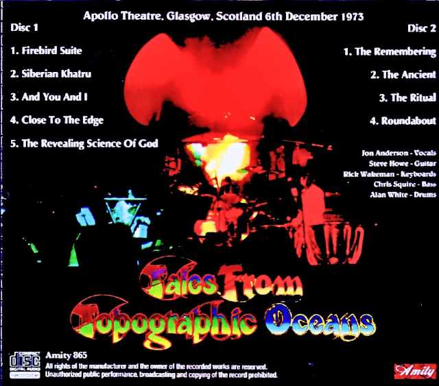 Yes / Scotland, UK 12.06.1973 Remastered - Image 2