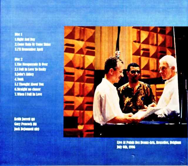 Keith Jarrett Trio / Belgium 07.06.1996 Complete - Image 2