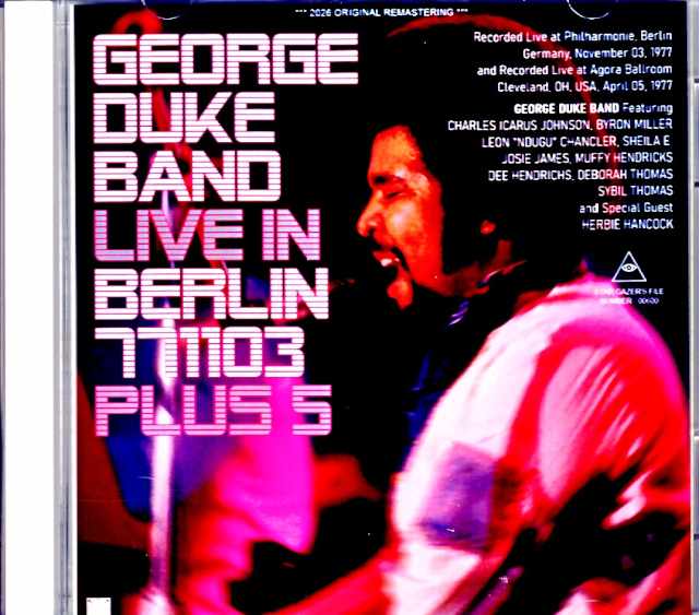 George Duke Band / Germany 11.03.1977 FM Broadcast Edition & more