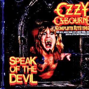 Ozzy Osbourne / NY, USA 1982 2 Days Complete Soundboard Edition