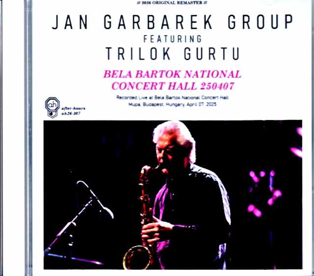 Jan Garbarek Group Trilok Gurtu / Hungary 04.07.2025 Complete Soundboard Edition