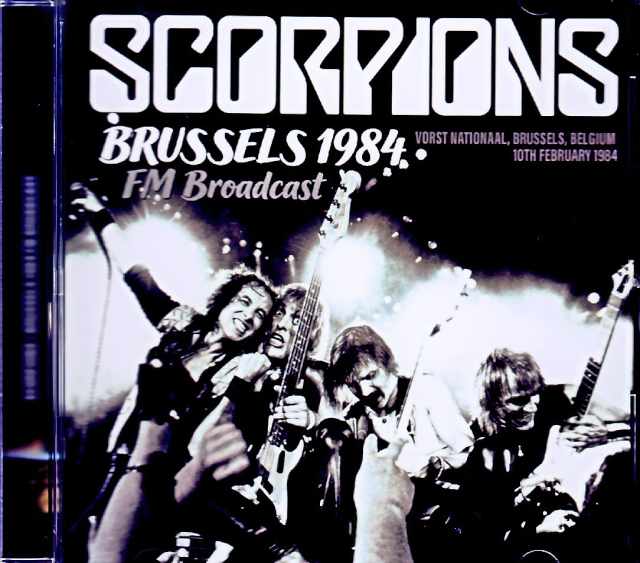 Scorpions / Belgium 02.10.1984 FM Broadcast Edition