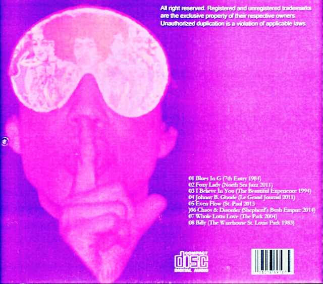 Prince / Plays Like Jimi Hendrix Outtakes and Rehearsals Vol.3 - Image 2