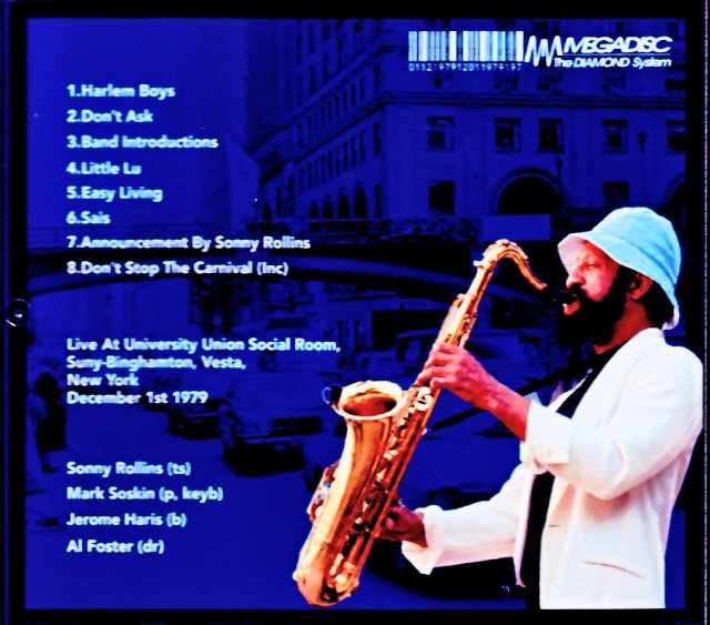Sonny Rollins / NY, USA 11.01.1979 FM Broadcast Edition - Image 2
