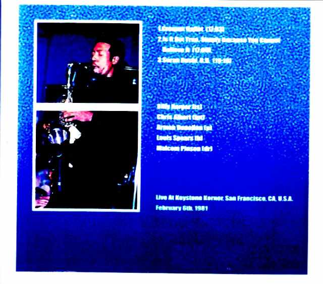 Billy Harper Quintet / CA, USA / 02.06.1981 / FM Broadcast Edition - Image 2