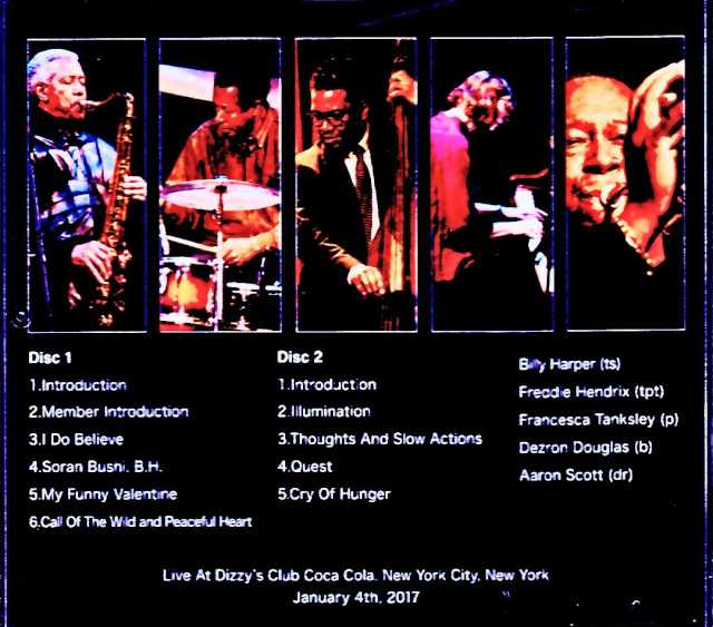 Billy Harper Quintet / NY, USA 01.04.2017 Complete FM Broadcast Edition - Image 2