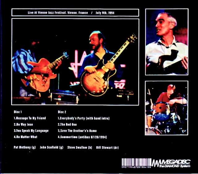 Pat Metheny John Scofield / France 07.09.1994 FM Broadcast Edition - Image 2