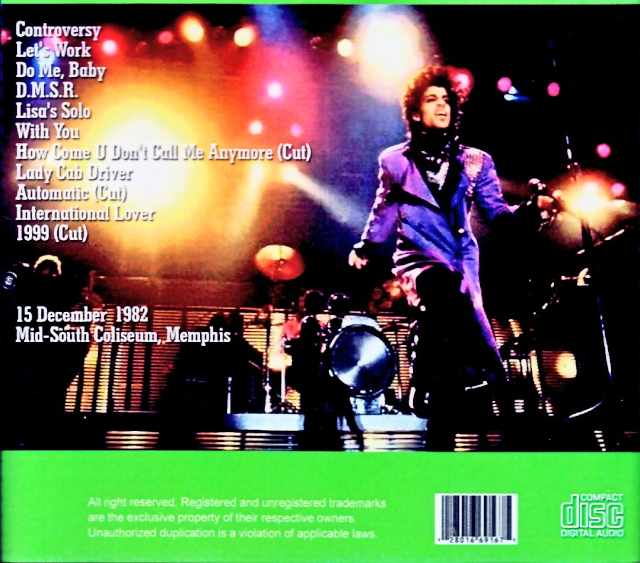 Prince / TN, USA 12.15.1982 - Image 2