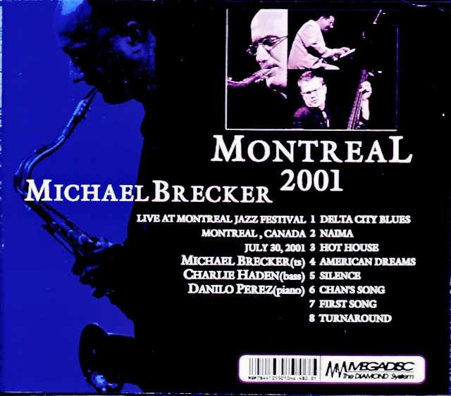 Michael Brecker, Charlie Haden, Danilo Perez / Canada 07.01.2001 - Image 2