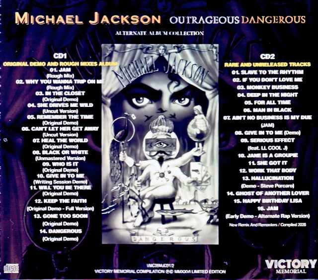 Michael Jackson / Dangerous Alternate Album Collection - Image 2