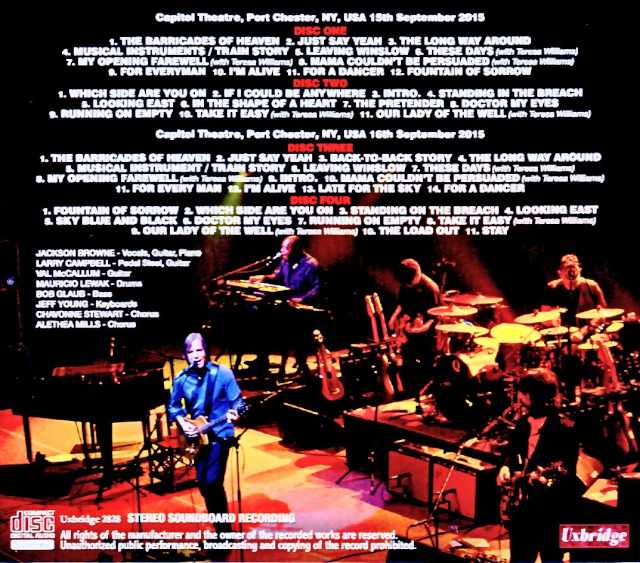Jackson Browne, Teresa Williams, Larry Campbell - Jackson Browne / NY, USA 2015 2 Days Soundboard Edition - Image 2