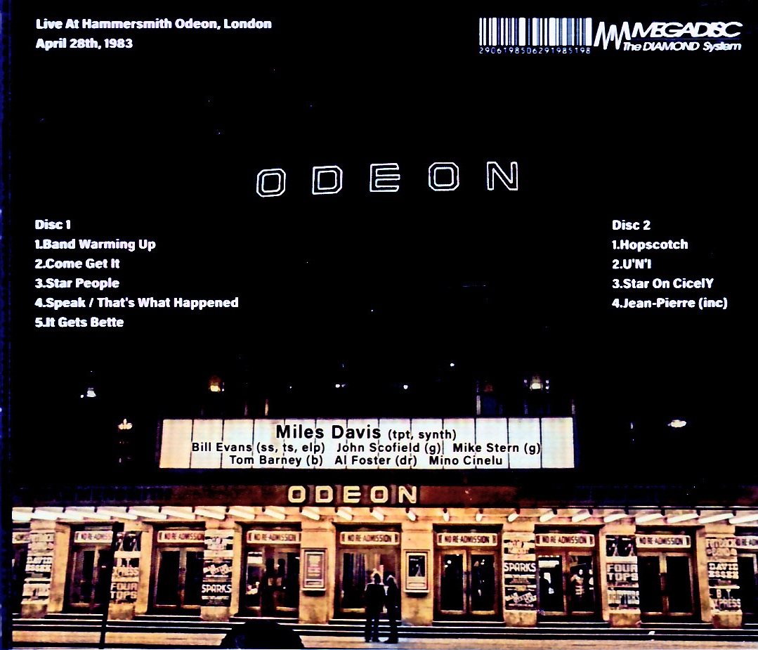 Miles Davis, Bill Evans, John Scofield, Mike Stern / London, UK / April 28, 1983 / Remastered - Image 2