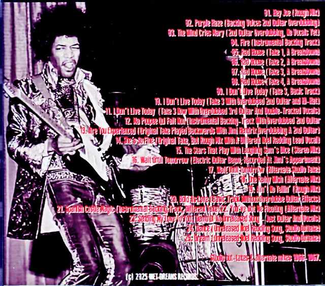 Jimi Hendrix Experience – Outtakes and Alternate Mixes 1966–1967 - Image 2