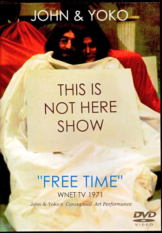 John Lennon Yoko Ono / WNET TV 1971 Conceptual Art Performance