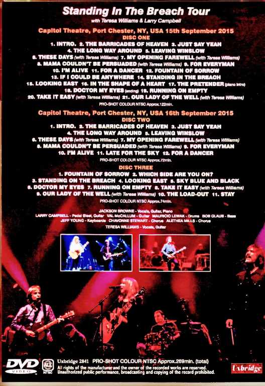 Jackson Browne / NY, USA 2015 2 Days Complete Multi-Cam Edition - Image 2