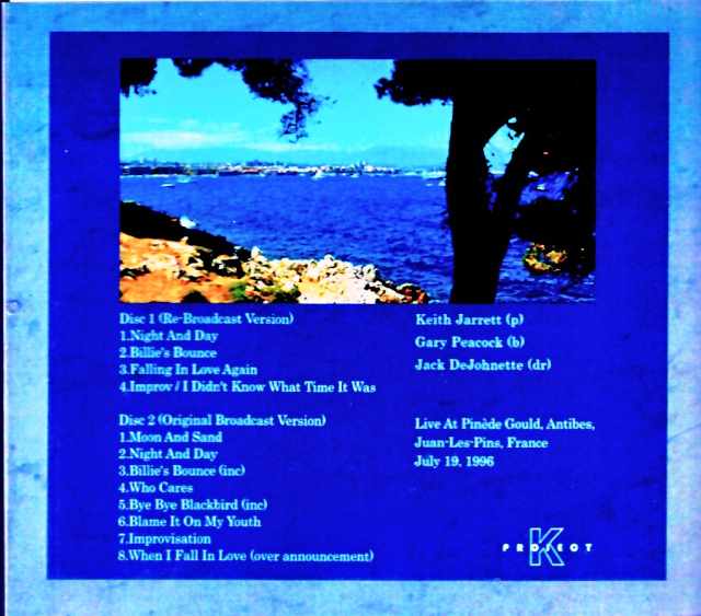Keith Jarrett Trio - Keith Jarrett/France - 1996 - 2 Broadcast Edition - Image 2