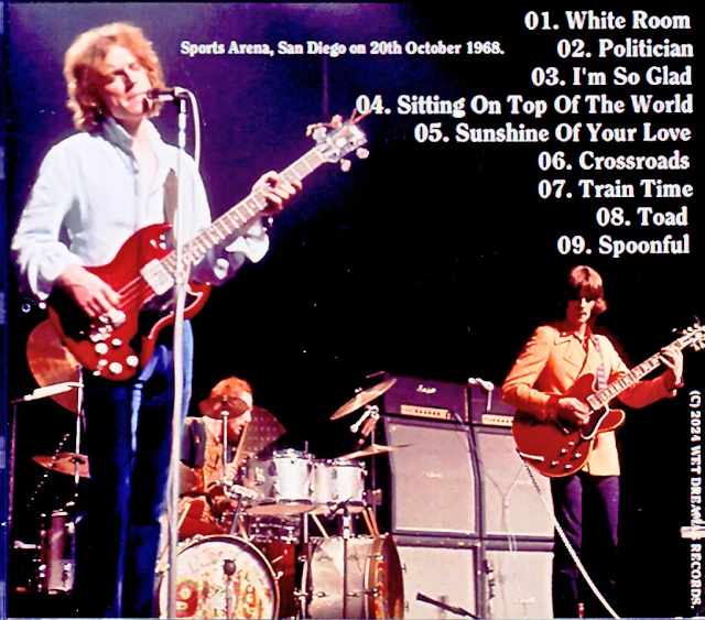 Cream / CA, USA – October 20, 1968 - Image 2