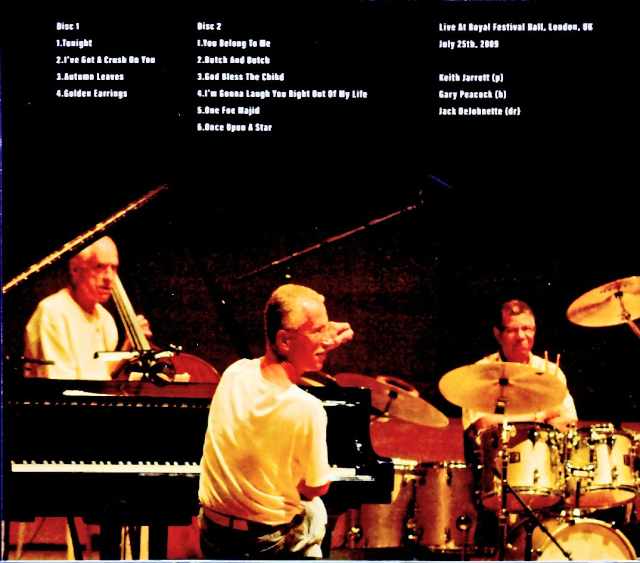 Keith Jarrett Trio / London, UK 07.25.2009 - Image 2