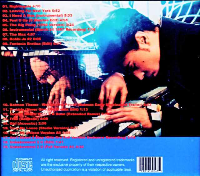 Prince / Undeknownst Songs Newly Discovered Rarities 2026 - Image 2