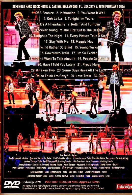Rod Stewart / CA, USA 2026: 2-Day Complete Multi-Cam Edition - Image 2