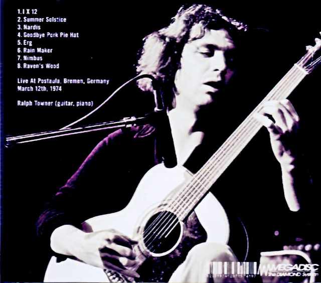 Ralph Towner / Germany 03.12.1974 Broadcast Edition - Image 2