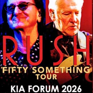 Rush – CA, USA – June 13, 2026 – Complete