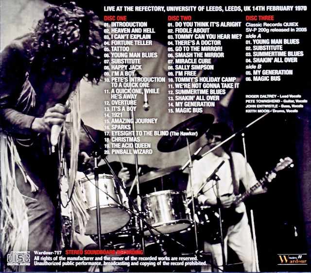 The Who / England, UK – December 2, 1970: Complete Soundboard Supreme Edition - Image 2