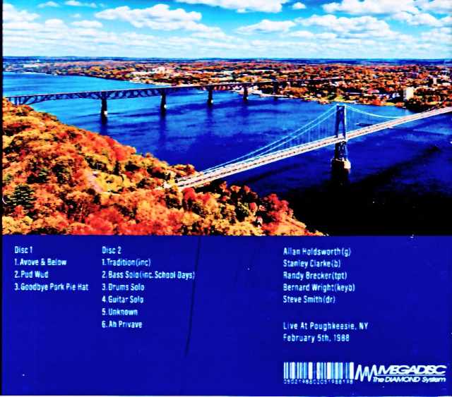 Jazz Explosion Superband (Allan Holdsworth, Stanley Clarke, Randy Brecker) – New York, USA – May 2, 1988 – Soundboard Edition - Image 2