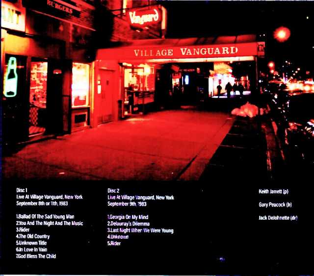 Keith Jarrett Trio – New York, USA (1983, 2-Day Engagement) - Image 2