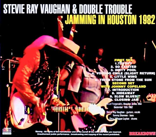Stevie Ray Vaughan and Double Trouble – TX, USA – December 18, 1982 - Image 2