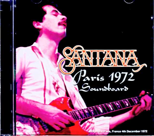 Santana / France 12.04.1972 Soundboard Edition