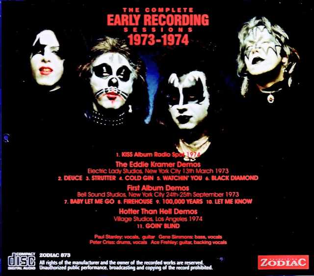 Kiss / Early Recording Sessions Complete 1973-1974 - Image 2
