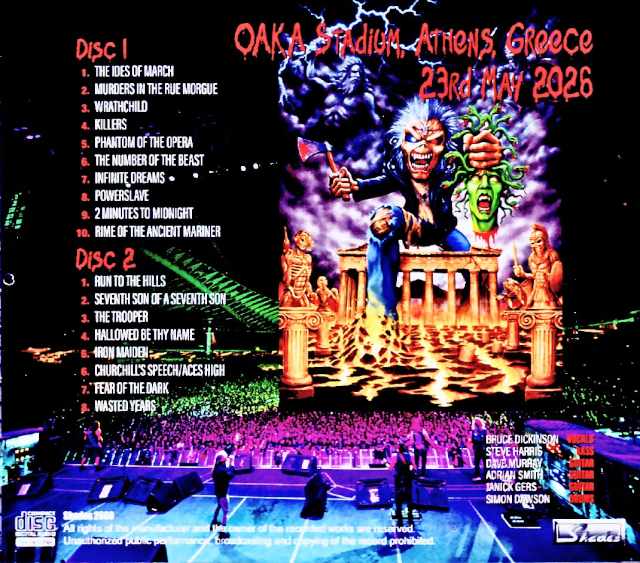 Iron Maiden / Greece 05.23.2026 Complete - Image 2
