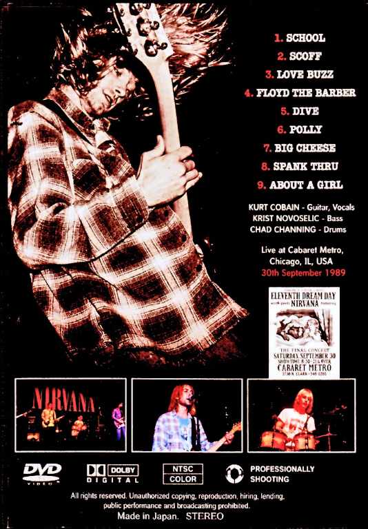 Nirvana / IL, USA 09.30.1989 - Image 2