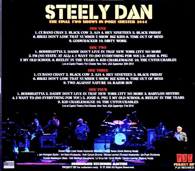 Steely Dan / NY, USA 2014 2-Day Soundboard Edition - Image 2