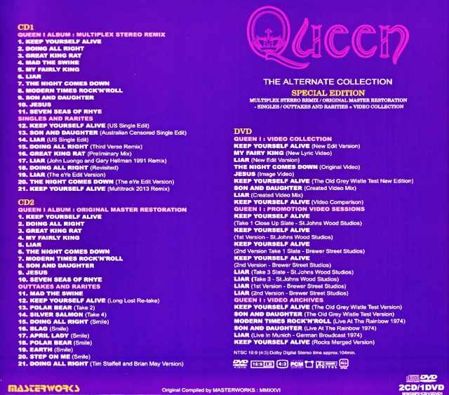 Queen / Queen I Alternate Collection Special Edition - Image 2