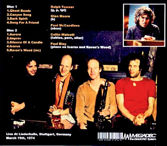 Oregon, Ralph Towner, Paul Bley / Germany 1974 Re-Broadcast Edition - Image 2