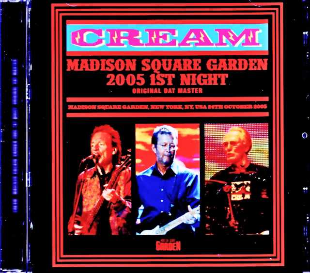 Cream / NY, USA 10.24.2005 DAT Master Edition