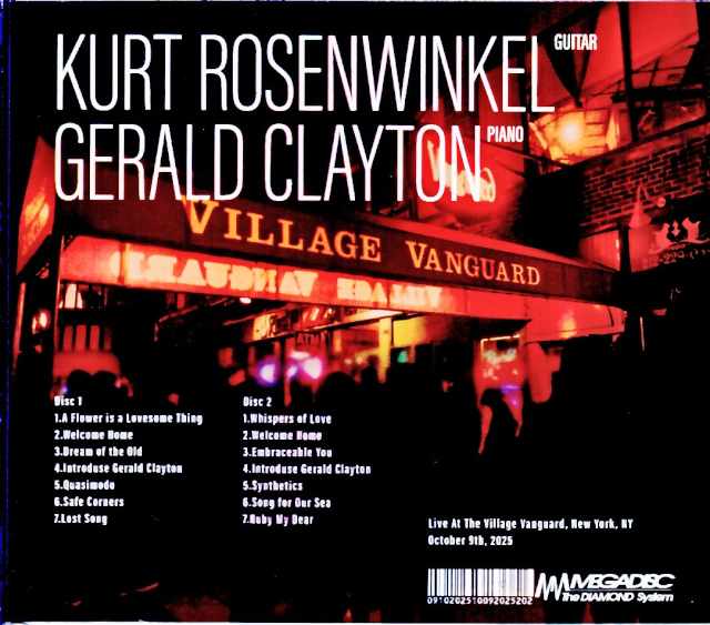 Kurt Rosenwinkel & Gerald Clayton / New York, USA – October 9, 2025 - Image 2