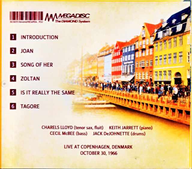 Charles Lloyd Quartet (Charles Lloyd, Keith Jarrett) / Denmark 10.30.1966 Broadcast Edition - Image 2
