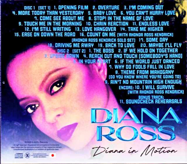 Diana Ross / Kanagawa, Japan 2026 Complete IEM Matrix Edition - Image 2