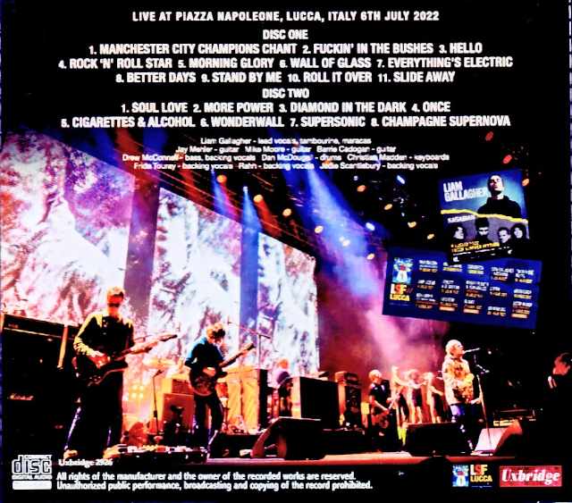 Liam Gallagher / Italy 07.06.2022 Remastered - Image 2