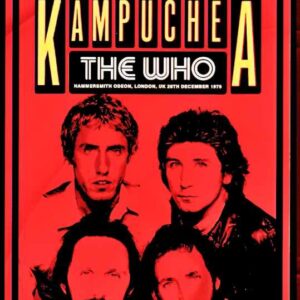 The Who / Concert for Kampuchean Refugees – London, UK, December 28, 1979 (Complete Multi-Cam Edition)